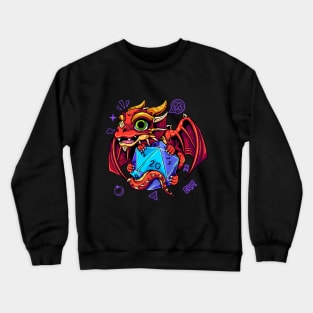 Dungeon and Dragon - Roll It Crewneck Sweatshirt